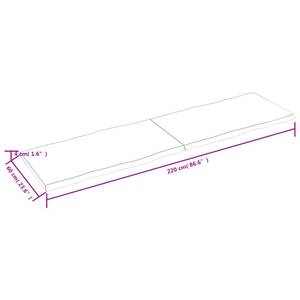 Tischplatte 3028686-9 60 x 4 x 220 cm