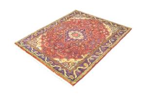 Hamadan - 140x110cm Rot - Naturfaser - 110 x 1 x 140 cm