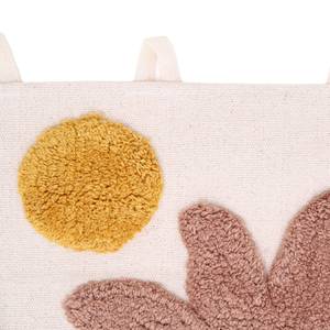 Kinder Wanddekoration LITTLE PALM Pink - Naturfaser - Textil - 40 x 50 x 50 cm