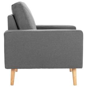 Sofa (2-teilig) 3003194-2 Hellgrau