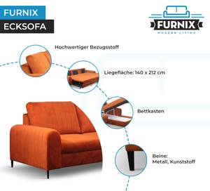 Ecksofa MAITA Orange