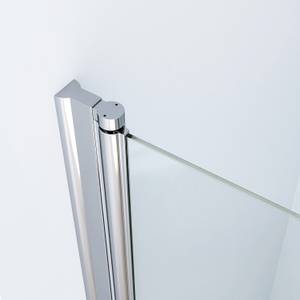 Duschtür Nische Glas Falttür Drehfalttür Breite: 100 cm