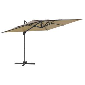 Parasol cantilever led 319930 Gris - Métal - Textile - 300 x 268 x 400 cm