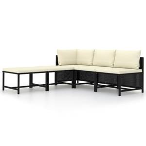 Garten-Sofa-Set (5-teilig) 3010471-10 Schwarz