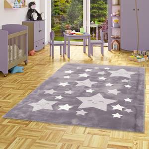 Fellteppich Pearl Kids Sterne Grau - 160 x 230 cm