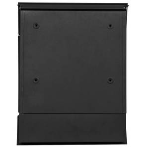 Briefkasten B32 Schwarz - Metall - 35 x 45 x 10 cm