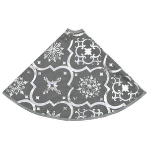 Christbaumdecke 3009787 Grau - 90 x 90 cm