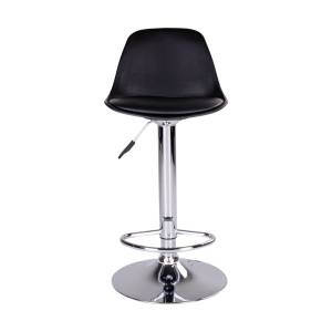 Tabouret de bar Talbot lot de 2 Noir - Cuir synthétique - 41 x 104 x 39 cm