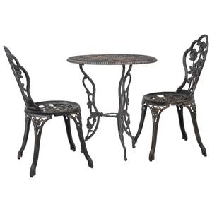 Bistro-Set (3-teilig) 292313 Bronze