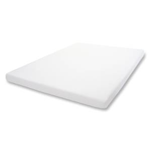 10cm Memoryfoam-Matratzentopper E63 Weiß - Textil - 180 x 10 x 200 cm