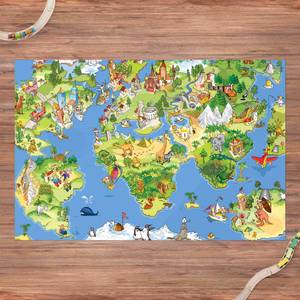 Great and funny Worldmap 60 x 40 cm