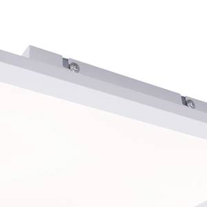LED Deckenlampe Panel 120x30cm Weiß - Metall - Kunststoff - 120 x 7 x 120 cm