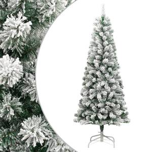 Sapin de Noël 3031668 Vert - Blanc - Métal - Matière plastique - 100 x 240 x 100 cm