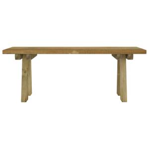 Gartenbank 3014958 Braun - Massivholz - Holzart/Dekor - 110 x 45 x 38 cm