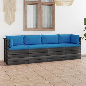 Gartensitzgruppe K2763(4-Sitzer) Blau