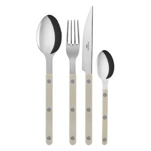 Besteckset - 4-teilig, Bistrot Beige