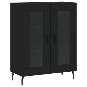 Highboard DE1287 Schwarz - Holzwerkstoff - 34 x 180 x 70 cm