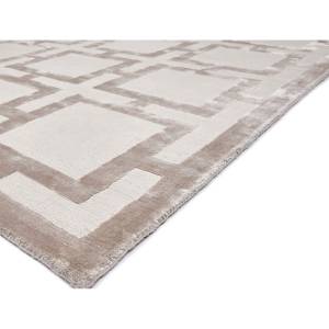 Tapis de salon moderne tissé main NOTE Beige - 175 x 250 cm