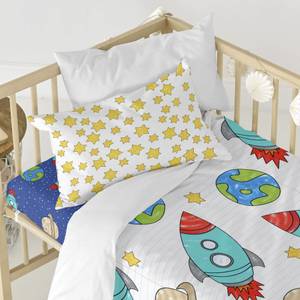 Space rocket Set housse couette 100x135 135 x 100 cm