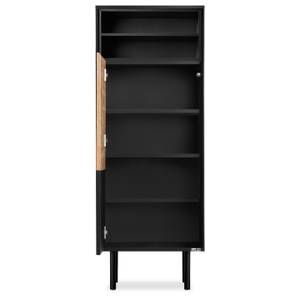 Regale LOFTY TV/HiFi-Einlage Schwarz - Eiche Dekor