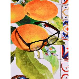 Tapis de cuisine VINYLE FRUIT Orange - Matière plastique - 150 x 2 x 200 cm