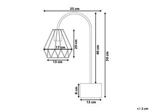 Lampe de table MOONI 13 x 50 x 35 cm