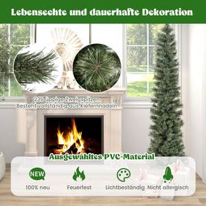 Weihnachtsbaum CM24579DE Weiß - Kunststoff - 55 x 180 x 55 cm