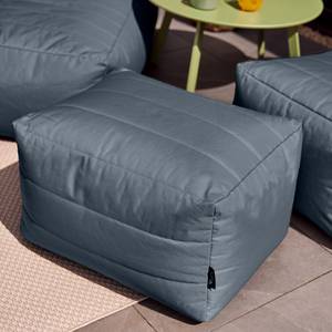 Sitzsack Hocker Outdoor Grau