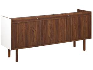 Sideboard MADERA Braun - Weiß - Holzwerkstoff - 149 x 68 x 40 cm