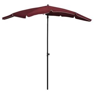 Parasol de jardin Marron - Textile - 200 x 234 x 200 cm