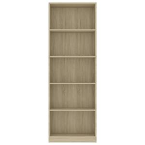 Bücherregal 3016500-1 Eiche Sonoma Dekor - 60 x 175 cm