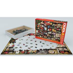 Puzzle Weihnachtsornamente 1000 Teile Papier - 26 x 6 x 36 cm