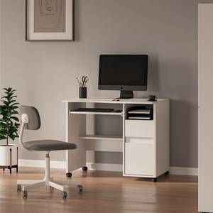 Bureau Polo 36193 Blanc - Bois manufacturé - 91 x 77 x 59 cm