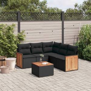 Gartensitzgruppe K2595(6-tlg) Schwarz