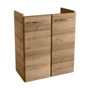 Waschbeckenunterschrank Milano Braun Braun - Holzwerkstoff - 33 x 13 x 64 cm