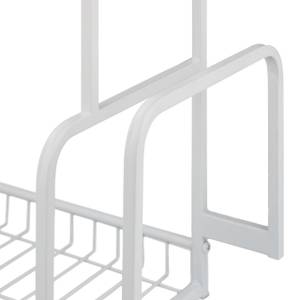 Weißes Küchenregal für die Arbeitsplatte Weiß - Metall - 53 x 61 x 22 cm