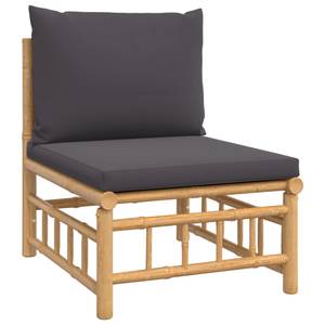 Garten-Lounge-Set 3028492-26 (8-teilig) Braun - Dunkelgrau - Grau