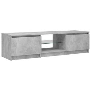 Meuble tv 3009188 Gris minéral - 40 x 140 cm