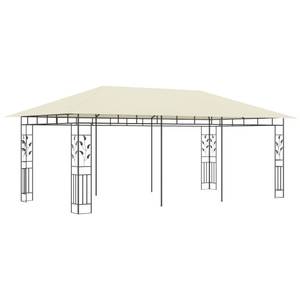 Gartenpavillon 3005303 Creme - Tiefe: 600 cm