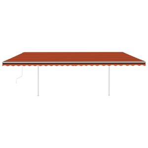 Auvent rétractable 3006684-3 Marron - Orange