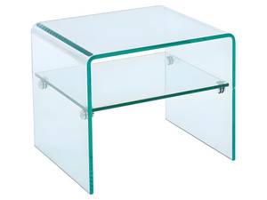 Nachttisch STILEOS 2er-Set Glas - 40 x 40 x 48 cm