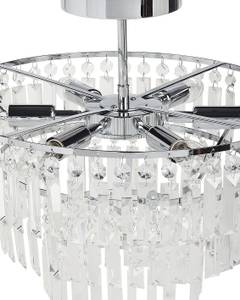 Lampe suspension AMENEIRO Argenté - Métal - 45 x 42 x 45 cm