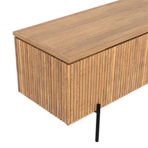 Meuble TV Gordes Marron - Bois massif - 160 x 55 x 160 cm