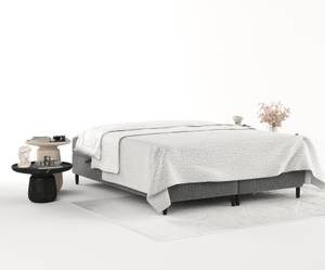 Boxspringbett Malte Schwarz - Breite: 160 cm