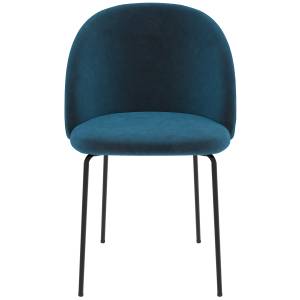 Chaise Karl (Lot de 2) Bleu