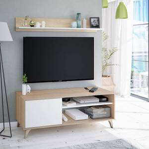 Support TV Dhuijse Marron - Bois manufacturé - 135 x 50 x 40 cm