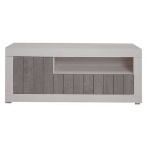 Fernsehschrank Deltebre Weiß - Holzwerkstoff - 137 x 56 x 42 cm