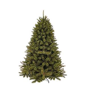 Arbre de Noël artificiel ForestFrosted Vert - Matière plastique - 130 x 185 x 130 cm