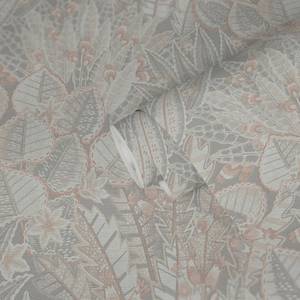 Stories of Life Vliestapete Floral 564 Beige - Grau - Weiß