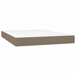 Boxspringbett 3017288-7 Taupe - Tiefe: 193 cm